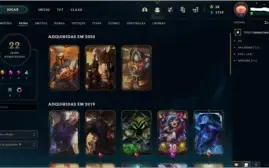 Conta de LoL ouro 2