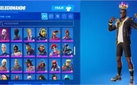CONTA DE FORTNITE 184 SKINS SEASON 5  ( EPIC,PSN,NINTENDO)