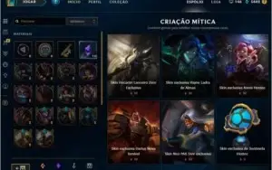 Conta Platina 2, 10 Gemas, 110 Skins,11 Pg De Runas