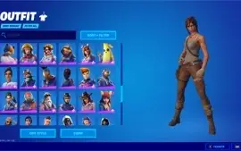 Conta Fortnite comPasse de Batalha Season 3 Capitulo 1