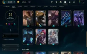 Conta League Of Legends Barata com Skin Lendárias