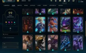 Conta League Of Legends Barata com Skin Lendárias