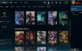 CONTA LOL DIAMANTE 3 + GANHANDO 20/21 PDL