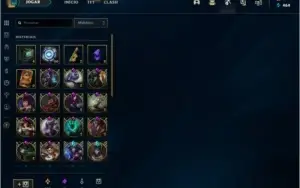 CONTA DE LOL NV 230,GOLD 3,59 SKINS,4 CROMAS MUITOS CHAMPS!!