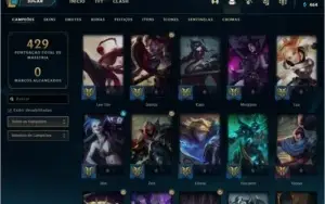 CONTA DE LOL NV 230,GOLD 3,59 SKINS,4 CROMAS MUITOS CHAMPS!!