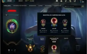 CONTA DE LOL NV 230,GOLD 3,59 SKINS,4 CROMAS MUITOS CHAMPS!!