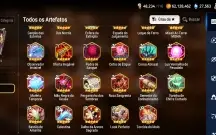 Conta de epic seven com 6 ML+ 27 k de skystones+ 950 folhas