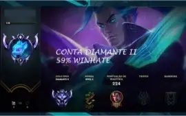 Conta Diamante 2 60% winhate