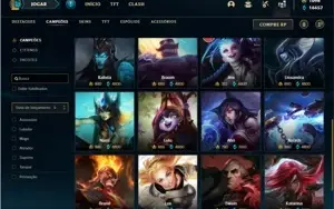 Conta prata 2 com 133 Champs e 211 Skins + 5 Vitoriosas