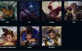CONTA LEAGUE OF LEGENDS LVL 47 - OURO 2