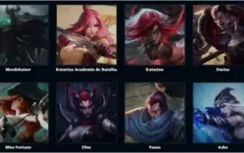 CONTA LEAGUE OF LEGENDS LVL 47 - OURO 2