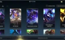 Conta Wild Rift com 41 campeões e 11 skins