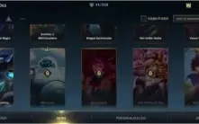 Conta Wild Rift com 41 campeões e 11 skins