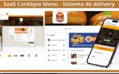 Cardápio Menu - Sistema de delivery (SaaS)