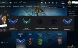 Conta League of legends high Mestre Decay