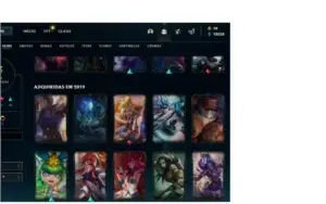Conta do LOL - lv 266 - Gold -,3k e 600 de essencia laranja