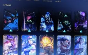 Conta platina 157skins