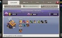 Clash of clans / CV 15 - CONTA TOP DE LINHA