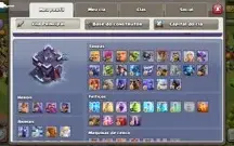 Clash of clans / CV 15 - CONTA TOP DE LINHA