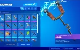 CONTA FORTNITE COM CAVALEIRO NEGRO +VARIAS SKINS (COM SDW)