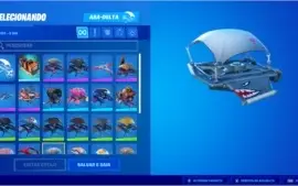 CONTA FORTNITE COM CAVALEIRO NEGRO +VARIAS SKINS (COM SDW)
