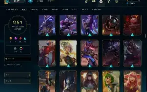 Conta Lol Full Acesso - 261 Skins - 130+ Campeões - Unranked