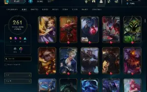 Conta Lol Full Acesso - 261 Skins - 130+ Campeões - Unranked
