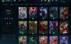 Conta Lol Full Acesso - 261 Skins - 130+ Campeões - Unranked