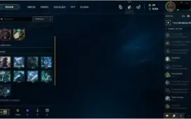 Conta PLAT4 com 86 champs e 148 skin