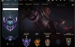 CONTA LOL DIAMANTE 4  TODOS OS CHAMPS