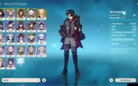 Wriosthesley C3 + BISS +Navia + Dehya + Kazuha  AR48