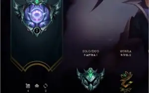 Conta lol Platina 1 154 SKINS COM 30K DE RP BARATA