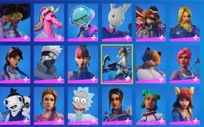 VENDO CONTA FORTNITE LEVEL DE CONTA 1820 S9 C1