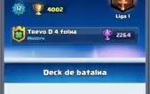 Conta Clash Royale Todas as Cartas Liga 1