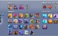 Vendo conta Clash of clans cv 12, 4 estrelas barato