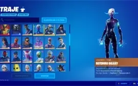 CONTA FORTNITE CAP 1 SEASON 8 COM SALVE O MUNDO