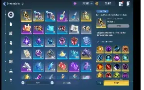 Conta solo Leveling 15 Personagens SSR e 16 Armas SSR