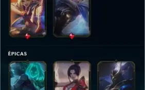 CONTA LOL 🌟 UNRANKED 🌟 20 SKINS 🌟 41 CAMPEOES