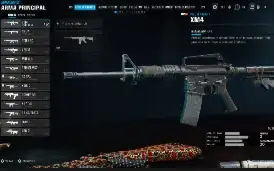 Conta warzone com várias skins