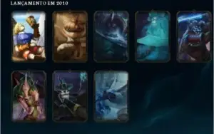 CONTA LEAGUE OF LEGENDS 96 SKINS BRONZE 2 ( PROVISORIO )