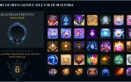 CONTA LEAGUE OF LEGENDS 96 SKINS BRONZE 2 ( PROVISORIO )