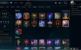 vendo conta gold 2/113 Campeões /44 skins / nivel 222