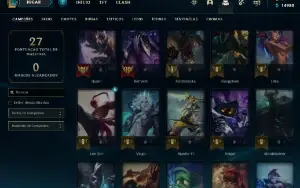 Conta DIAMANTE 4 | 71% Win - Lol (League Of Legends) Elomoon