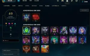 Conta DIAMANTE 4 | 71% Win - Lol (League Of Legends) Elomoon