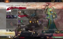 CONTA DOTA 2 DIVINO 1, 4630 MMR, LVL 46. 10000 CONDUTA.