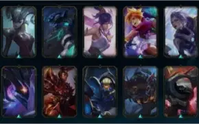 GOLD 3, 33 SKINS 90 CAMPEÕES