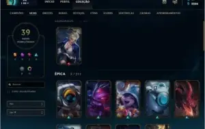 Conta League of Legends - Prata I - Smurf