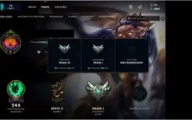 Conta League of Legends - Prata I - Smurf