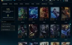 Esmeralda Iv (1/5 Md5) [Nível 33, 31 Campeões,6 Skins] Promo