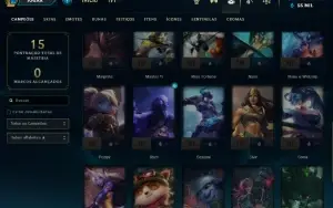 Esmeralda Iv (1/5 Md5) [Nível 33, 31 Campeões,6 Skins] Promo